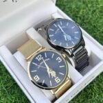 Set De Relojes Us Polo Assn Para Hombre  2 Piezas
