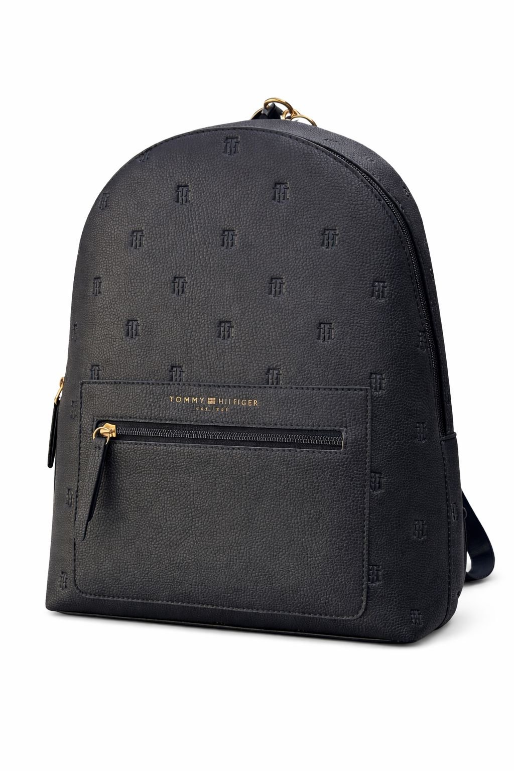 WhatsApp Image 2026-02-24 at 15.13.10 Mochila Con Relieve Tommy Hilfiger Negra - Imagen 1