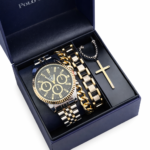Set Reloj Hombre Polo Club + Accesorios