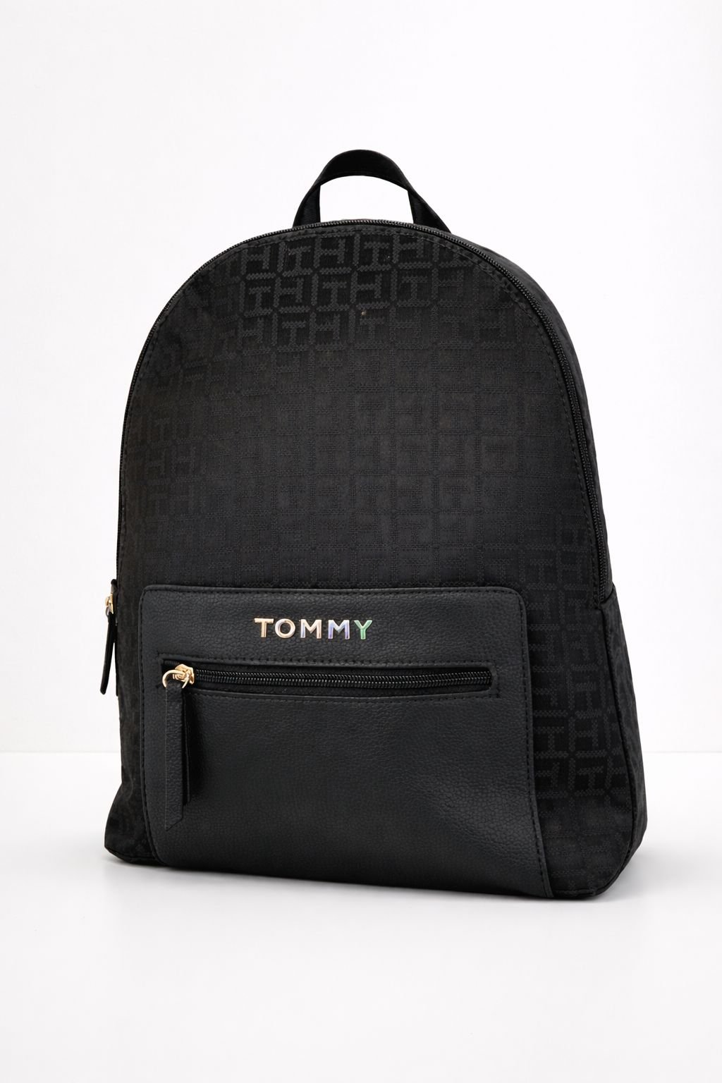 WhatsApp Image 2026-02-24 at 13.57.12 Mochila Mujer Tommy Hilfiger – Monogram Negra - Imagen 1