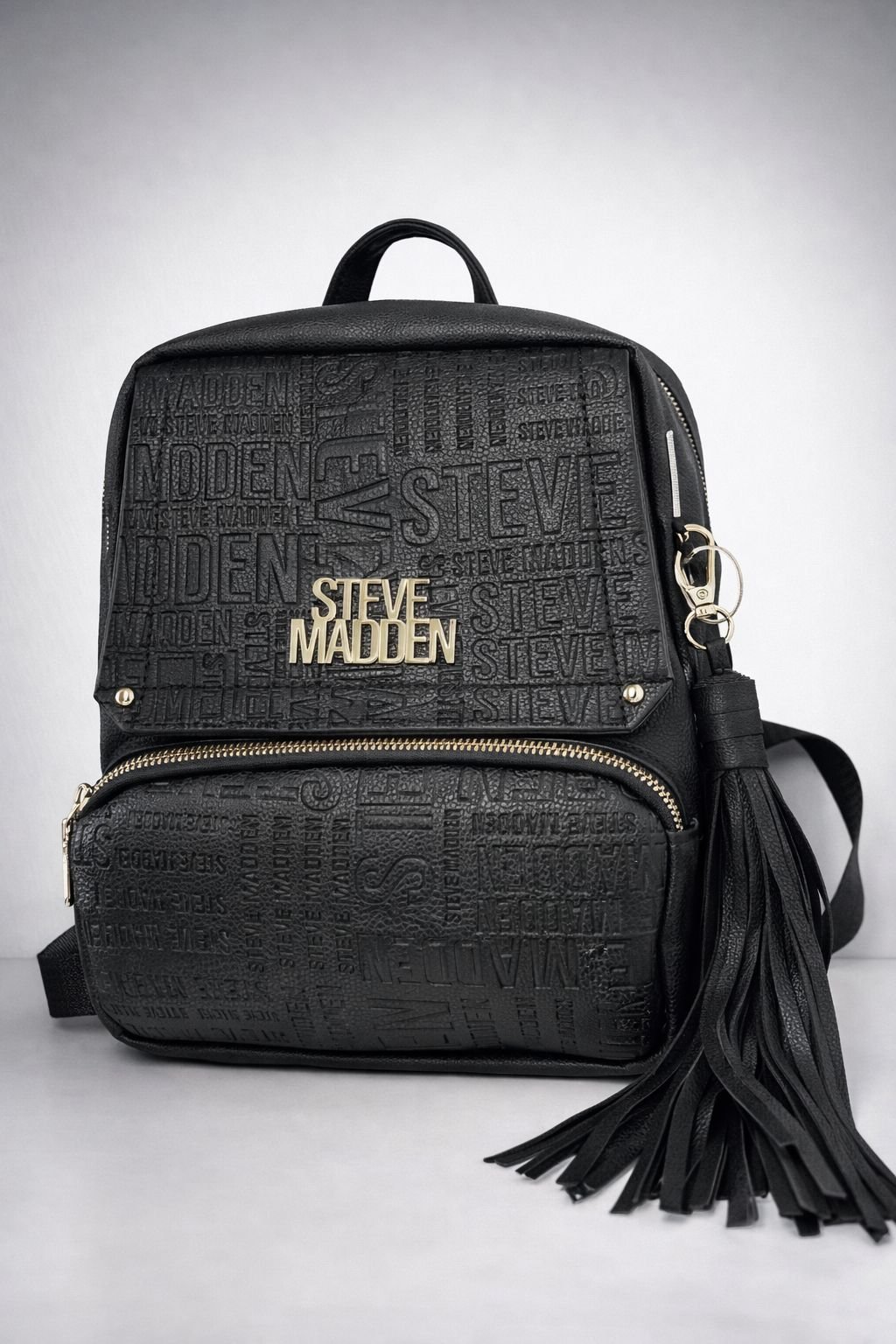 WhatsApp Image 2026-02-24 at 15.22.26 Mochila Mujer Steve Madden – Negra - Imagen 1